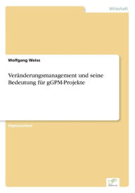 Veränderungsmanagement und seine Bedeutung für gGPM-Projekte Wolfgang Weiss Author