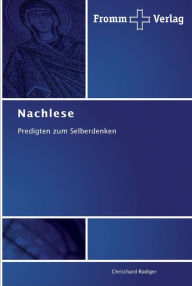 Nachlese Christhard RÃ¼diger Author