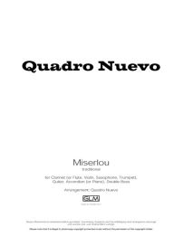 Miserlou: Sheet Music Mulo Francel Author