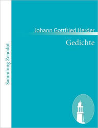 Gedichte Johann Gottfried Herder Author