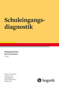 Schuleingangsdiagnostik Wolfgang Schneider Editor