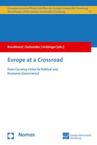 Europe at a Crossroad: From Currency Union to Political and Economic Governance? Hauke Brunkhorst Editor
