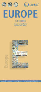 Europe Map Borch Maps Manufactured by