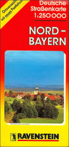 Nord-Bayern: Deutsche StraBenkarte Staff of Ravenstein Verlag Author