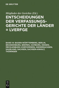 Baden-WÃ¼rttemberg, Berlin, Brandenburg, Bremen, Hamburg, Hessen, Mecklenburg-Vorpommern, Niedersachsen, Saarland, Sachsen, Sachsen-Anhalt, ThÃ¼ringen