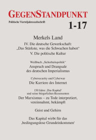 GegenStandpunkt 1-17: Politische Vierteljahreszeitschrift GegenStandpunkt Verlag MÃ¼nchen Editor