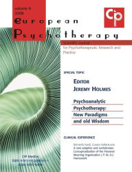 European Psychotherapy Vol. 8 Rainer Krause Editor
