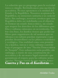 Guerra y Paz en el Kurdistán - Abdullah Öcalan (esp.)