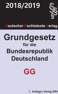 Grundgesetz: fÃ¼r die Bundesrepublik Deutschland Redaktion DRV Editor