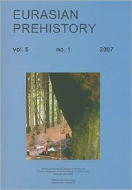 Eurasian Prehistory 5: 1 Janusz K. Kozlowski Author