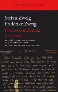 Correspondencia (1912-1942) Stefan Zweig Author