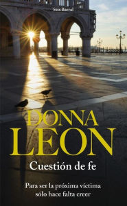 CuestiÃ³n de fe (A Question of Belief) Donna Leon Author