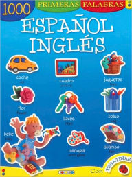 1000 primeras palabras espanol-ingles: Con pegatinas - Manuela Martin
