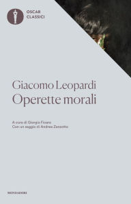 Operette morali Giacomo Leopardi Author