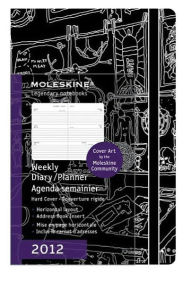 2012 Cover Art Planners Mathias Adolfson Pocket Weekly Horizontal - Moleskine