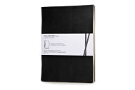 Moleskine Volant Reporter Refill Notebook for iPad, Plain, (Set of 2), Black (7 X 9) - Moleskine