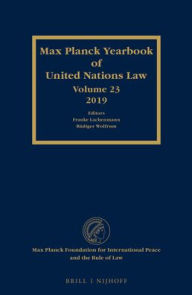 Max Planck Yearbook of United Nations Law, volume 23 (2019)
