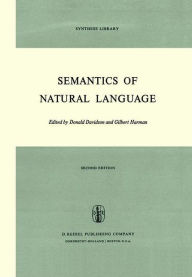Semantics of Natural Language D. Davidson Editor