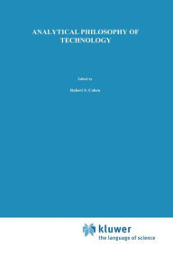 Analytical Philosophy of Technology F. Rapp Author