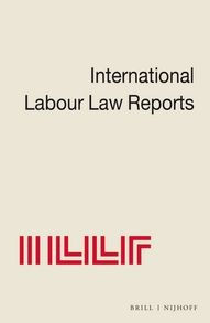 International Labour Law Reports, Volume 1 - Benjamin Aaron