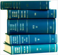 Recueil des cours, Collected Courses, Tome 288 (2001) Academie de Droit International de la Ha Author