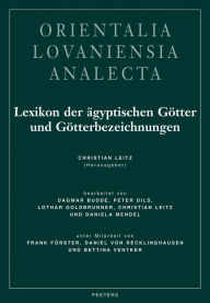 Lexikon der agyptischen Gotter und Gotterbezeichnungen 1 C Leitz Editor