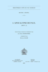 Apocalypse de Paul (NH V, 2) M Kaler Author