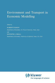 Environment and Transport in Economic Modelling - Roberto Roson