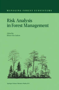 Risk Analysis in Forest Management - Klaus von Gadow