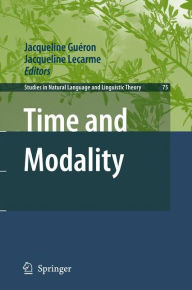 Time and Modality Jacqueline Guéron Editor