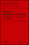 Diffusion of Electrolytes in Polymers - Gennady Zaikov