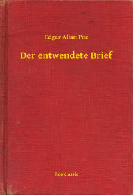 Der entwendete Brief Edgar Allan Poe Author