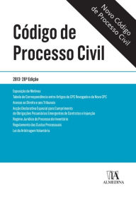 Código de Processo Civil - Edição de Bolso Almedina Author