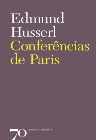 Conferências de Paris Edmund Husserl Author