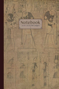 Notebook. Ancient Egypt: Vintage Egyptian Sphynx notebook. Ancient Egypt illustrations journal. Mad Hatter Stationeries Author