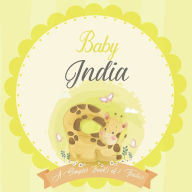 Baby India A Simple Book of Firsts: A Baby Book and the Perfect Keepsake Gift for All Your Precious First Year Memories and Milestones Bendle Publishi