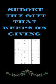 Sudoku the Gift That Keeps on Giving: christmas themed sudoku puzzle notebook cannonbooks Author